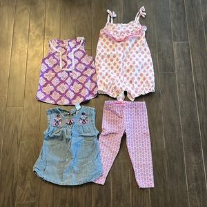 Carter’s Baby Girl Outfit Set (Size 12M)